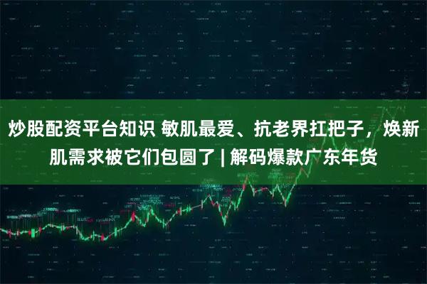 炒股配资平台知识 敏肌最爱、抗老界扛把子，焕新肌需求被它们包圆了 | 解码爆款广东年货
